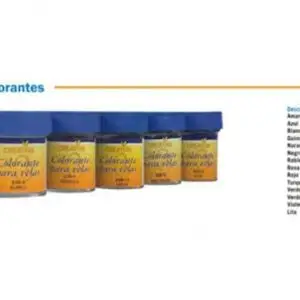 COLORANTE PARA VELA X5GRS - AMARILLO