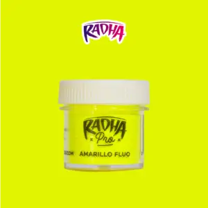 BLISTER X10 POTES 4GR - AMARILLO FLUO