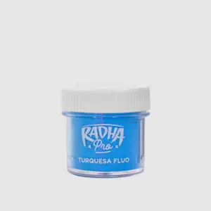 BLISTER X10 POTES 4GR - TURQUESA FLUO