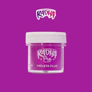 BLISTER X10 POTES 4GR - VIOLETA FLUO