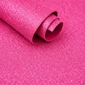 Goma Eva Glitter Rosa Medio Paquetes de 10 unidades